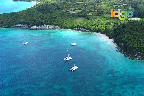 Cliquez pour prévisualiser l'image Photo aérienne de l'anse Canot