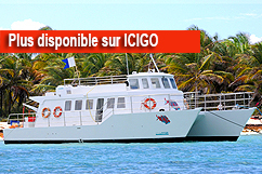 Bateau fond de verre Petite Terre