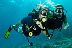 First dive - Pointe Noire