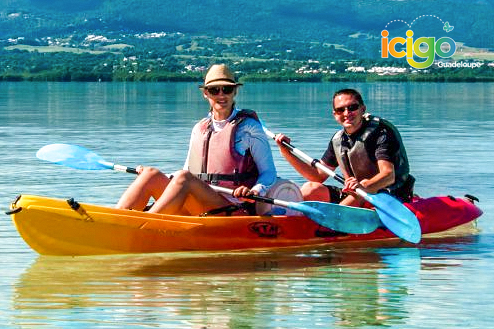 Cliquez pour prévisualiser l'image Excursion kayak avec guide Grand cul-de-sac Marin