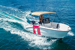 Location bateau à moteur Gosier