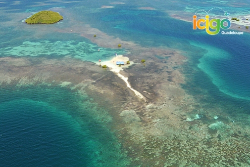 Ilet La Biche et barrière de corail