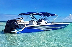 Bateau Feder excurison îlet Caret