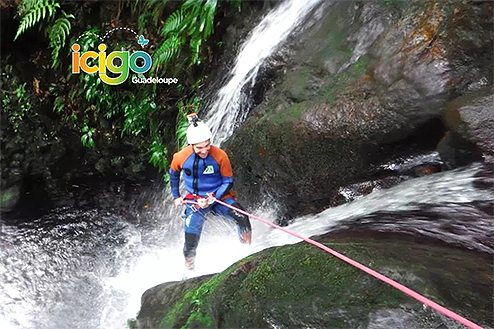 canyoning guadeloupe