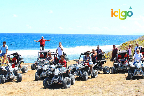 Quads et Buggy sur la plage