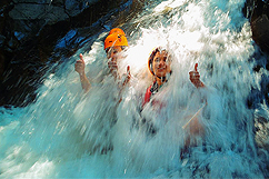 Canyoning aquarando