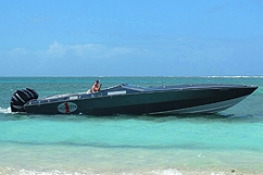 Bateau cigarette top gun