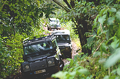 Excursion en Land Rover