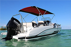 Location bateau moteur gosier