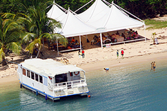 Bateau Fond de verre